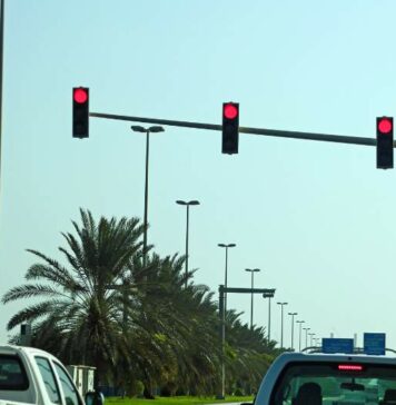 fine for crossing red light